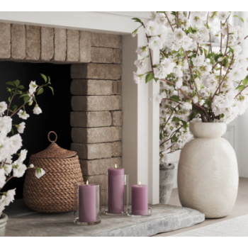 Real Flame Led kaars 7.5x10cm