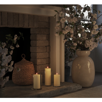 Real Flame Led kaars 7.5x15cm