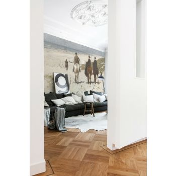 Fotobehang Morning ride