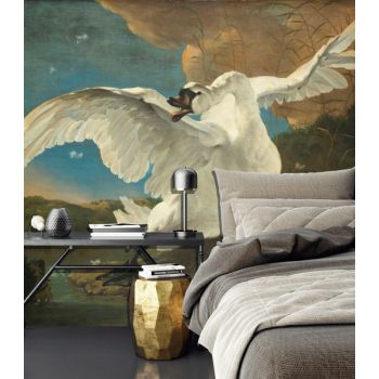 Fotobehang The Threatened Swan