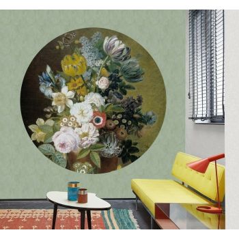 Behangcirkel Still Life with Flowers IV