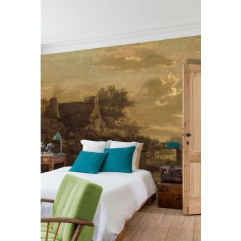 Fotobehang Landscape at Sunset