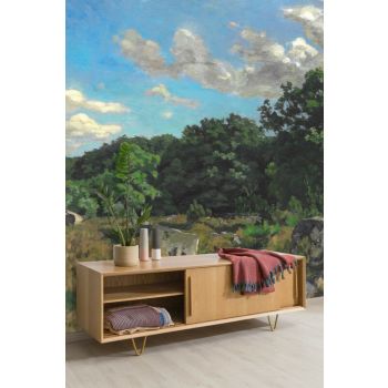 Fotobehang Landscape at Chailly