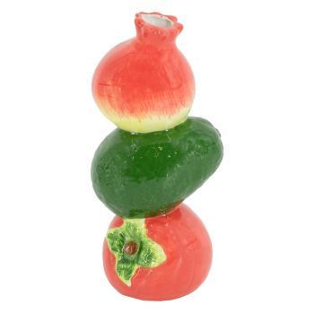 Vaas keramiek fruit