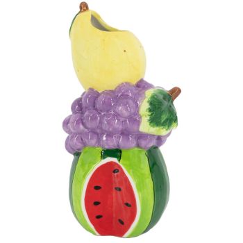 Vaas keramiek fruit