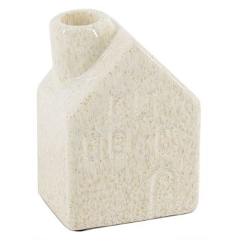 Aardewerk huisje beige