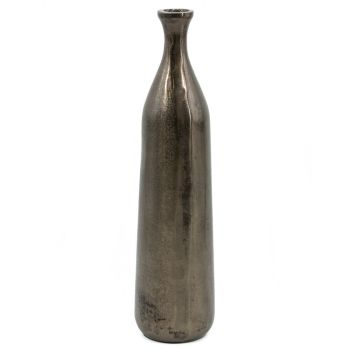 Vaas aluminium brass black