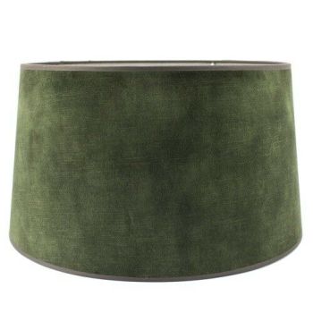 Lampenkap velvet groen