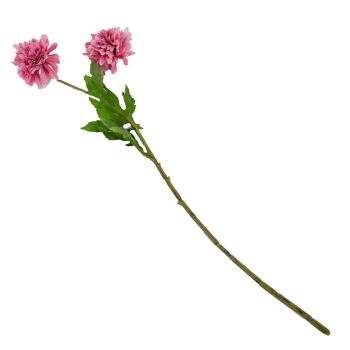 Kunstbloem chrysant lila