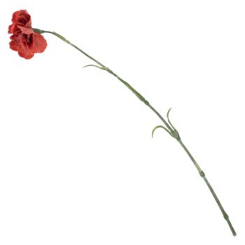 Kunstbloem anjer rood