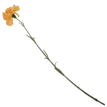 Kunstbloem anjer geel