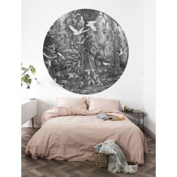 Behangcirkel Tropical landscape