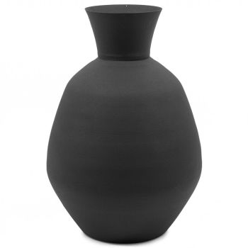 Vaas metaal zwart