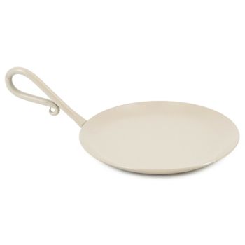 Schaaltje metaal met handvat zand