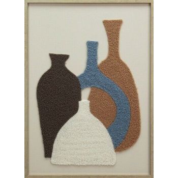 Schilderij stof vazen