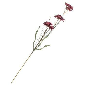 Kunstbloem cosmos aubergine