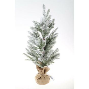 Kerstboom kunst 60cm met lampjes 