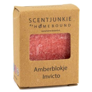 Amberblok in doosje ´Invicto´