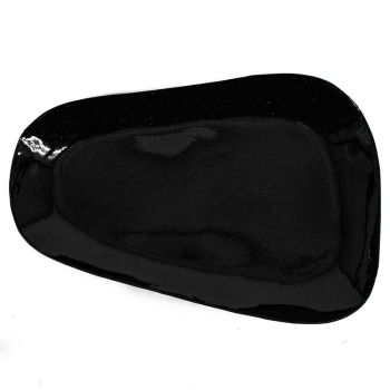 Metalen tray organisch zwart 