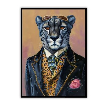 Schilderij 'Fancy Lion'