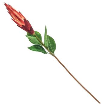 Kunstbloem Protea oranje