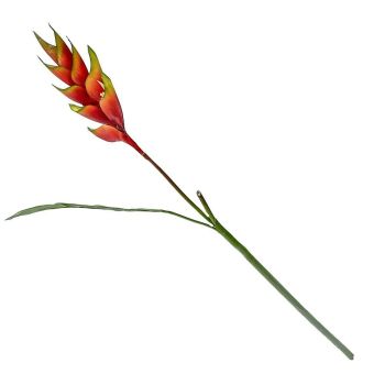 Kunstbloem Heliconia rood