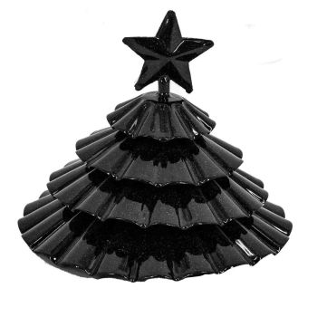 Metalen kerstboom zwart