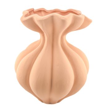 Aardewerk vaas organic sandstone 