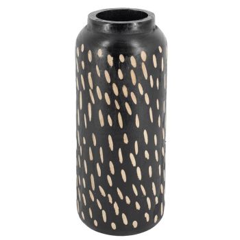 Houten vaas Batik