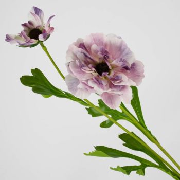 Kunstbloem ranonkel lila