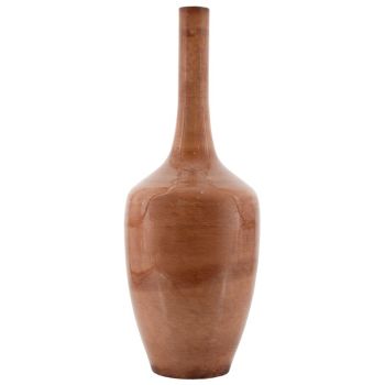 Metalen vaas Cone amber