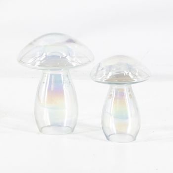 Glazen paddenstoel Halo