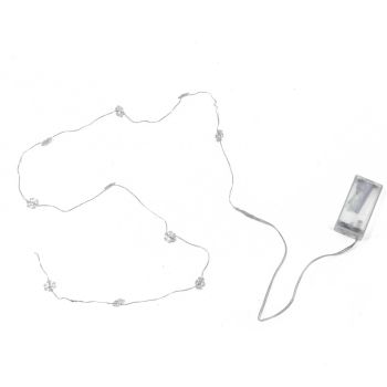 Kerstverlichting 10 lampjes snowflake