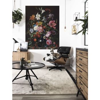 Behangpaneel Golden age flowers