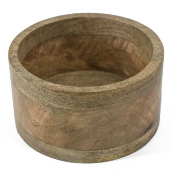 Houten amberschaaltje