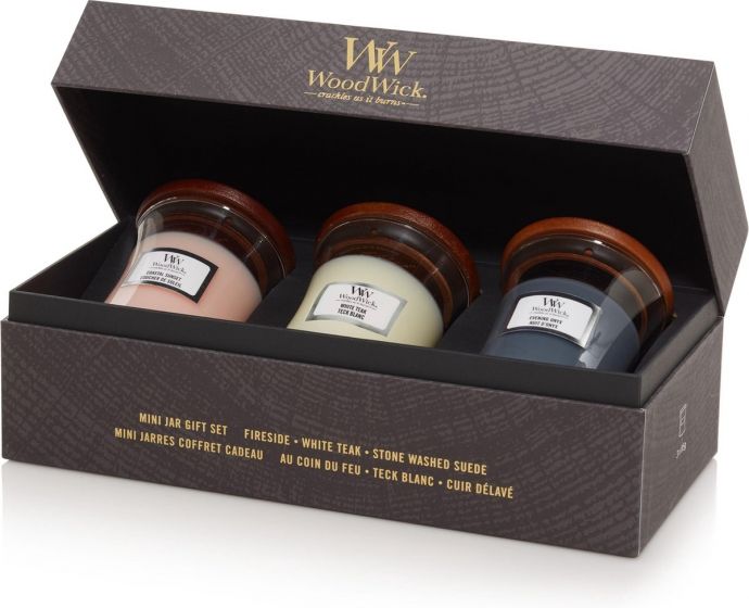 WoodWick Deluxe Giftset Mini Candle Floral