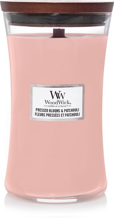 WoodWick Candle Pressed Blooms & Patchouli