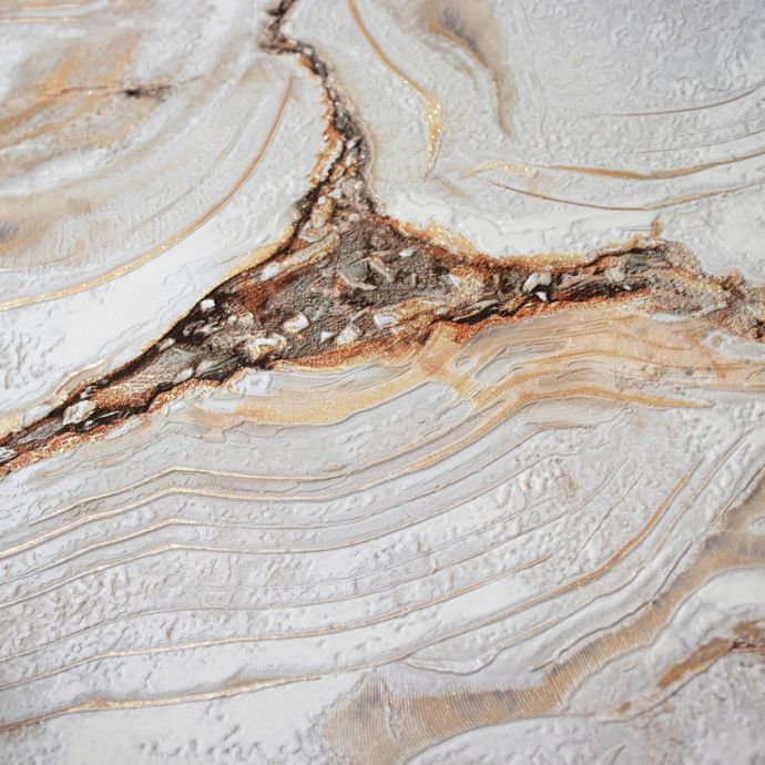 Patroon behang Carrara 3 - Geode Marble