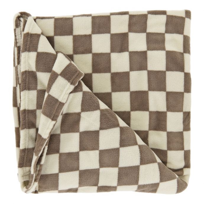 Plaid Remi taupe