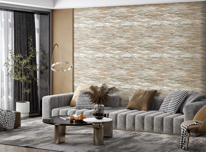Patroon behang Santa Fe - Desert Sands