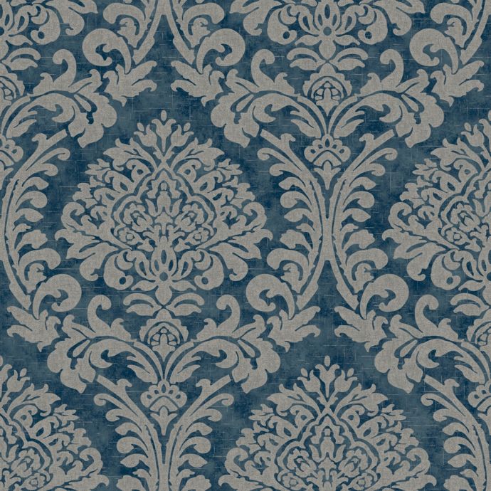Patroon behang Nomad - Chenille Damask