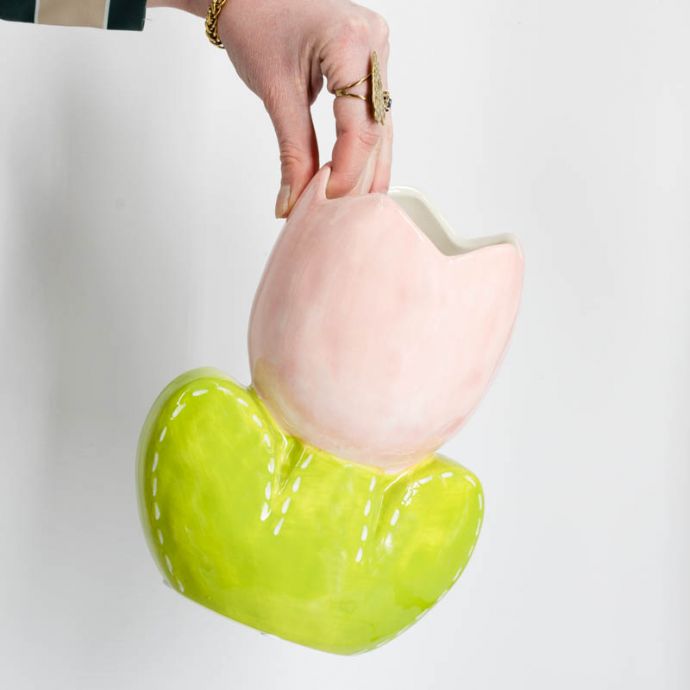 Vaas keramiek tulp
