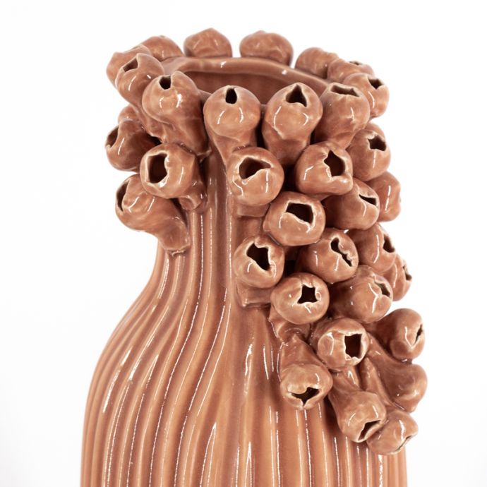 Vaas buds keramiek sandstone