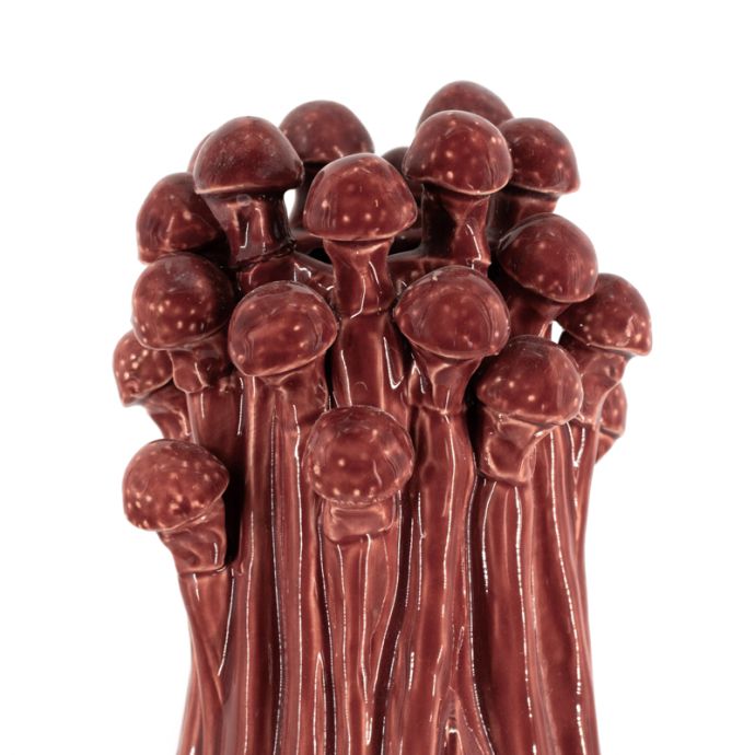 Vaas fungi keramiek roze