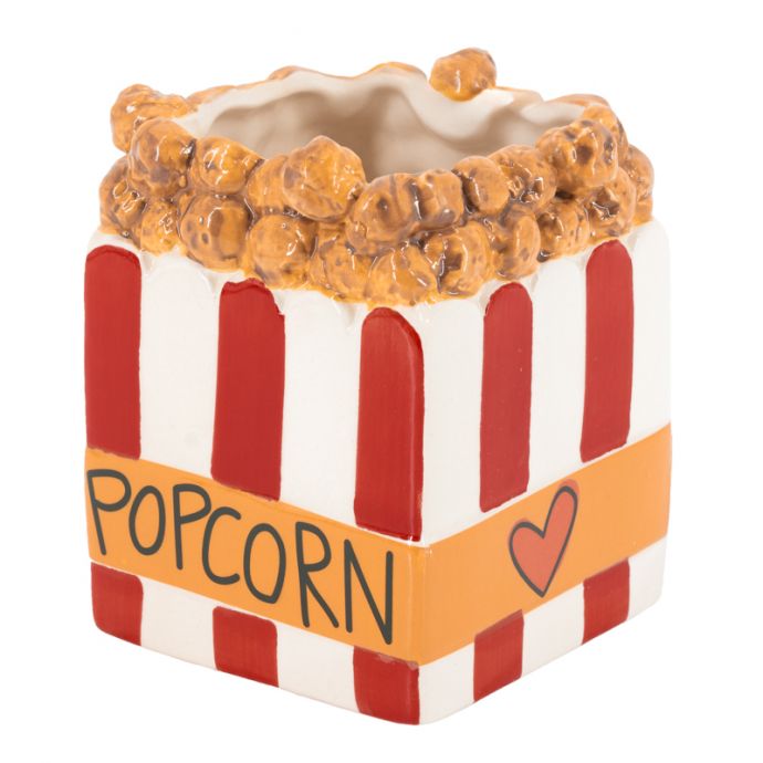 Aardewerk vaas 'Popcorn'