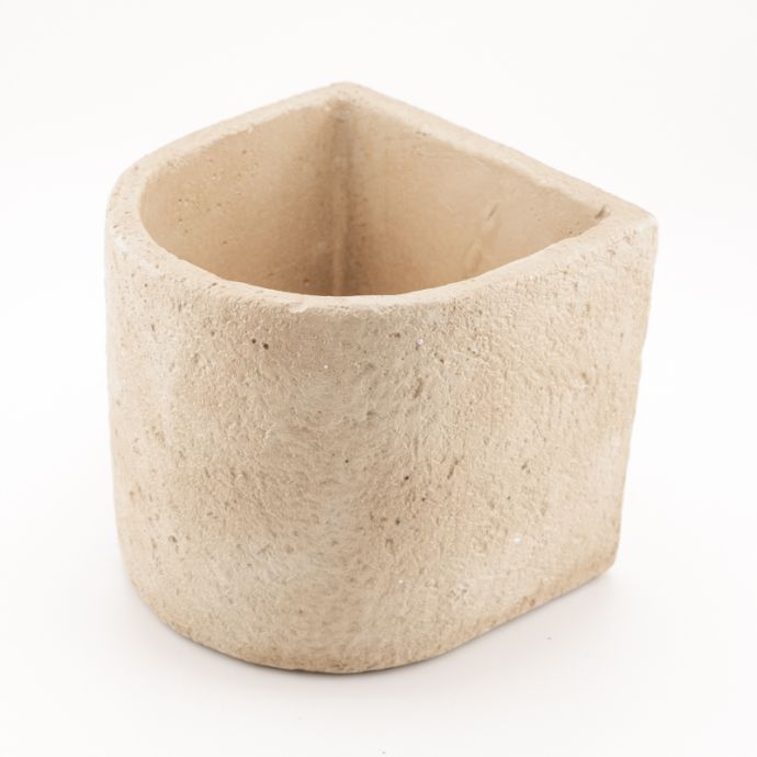 Aardewerk boekensteun set van 2 S