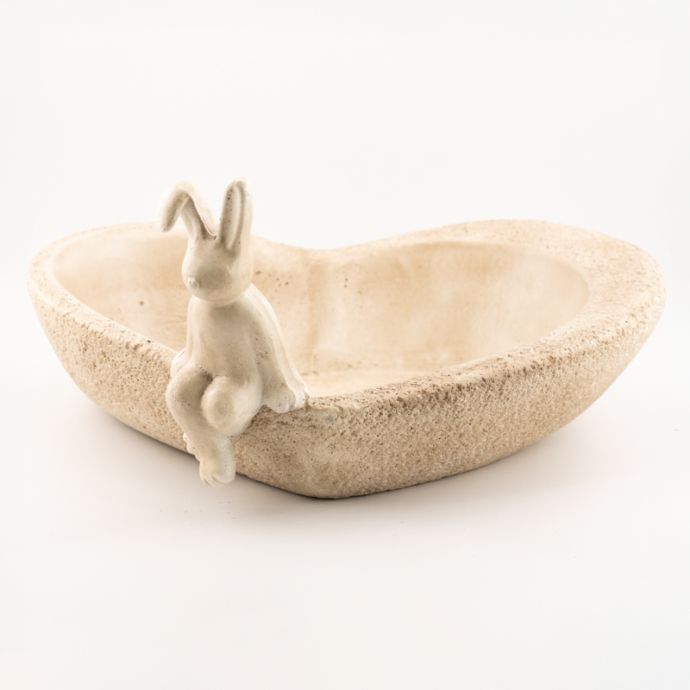 Aardewerk ornament bunny zittend M