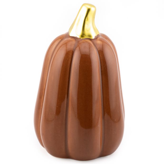Aardewerk pompoen bruin