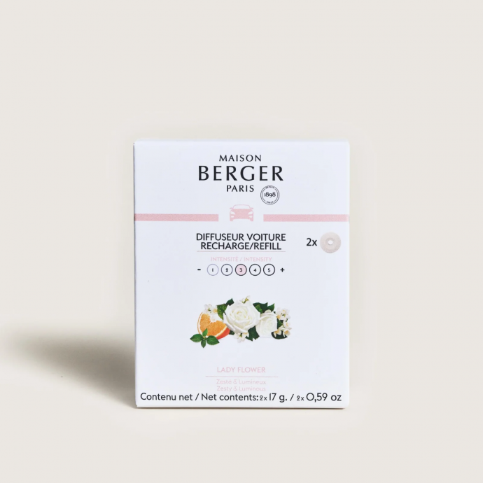 Maison Berger Autoparfum Car navulling Lady flower