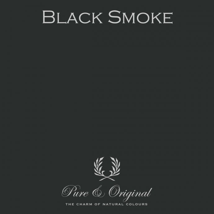 Pure & Original Traditional Paint Elements Black Smoke